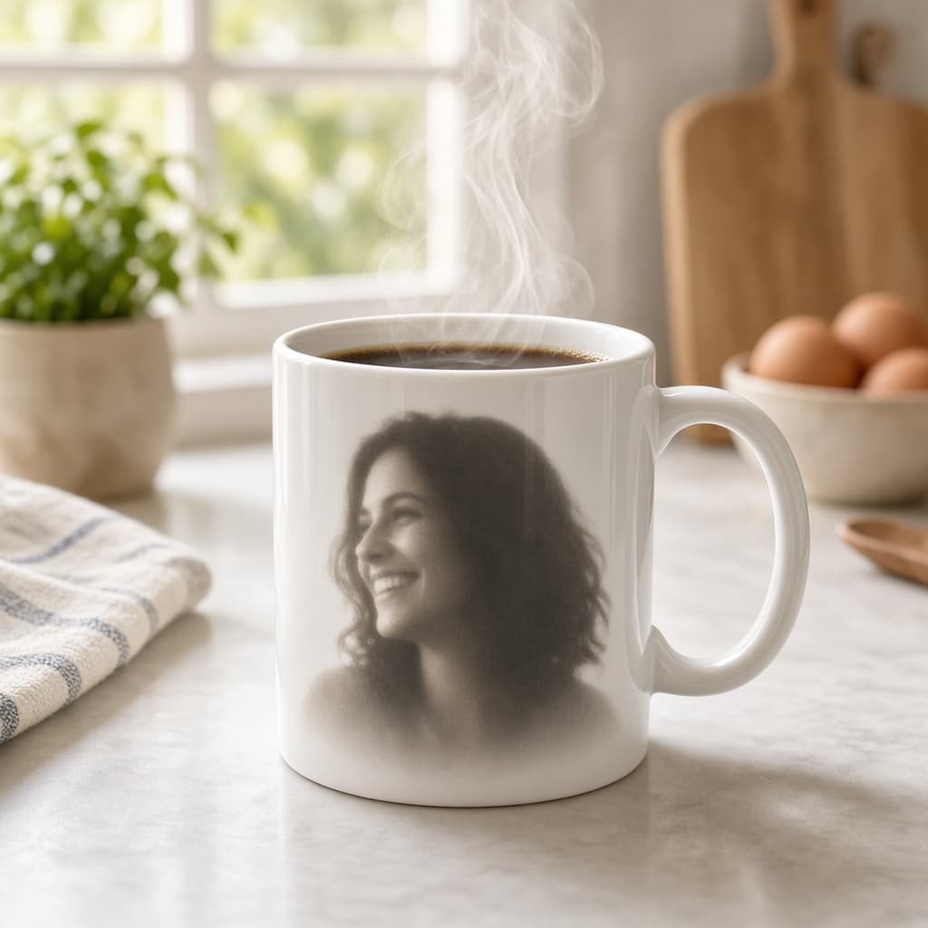Custom Photo Mug — personalized photo gift from PixiGift