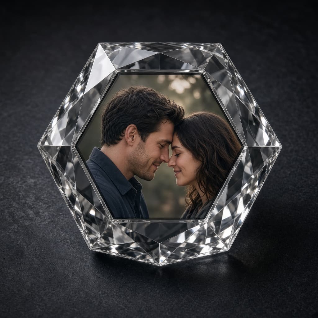 Polygon Crystal Photo
