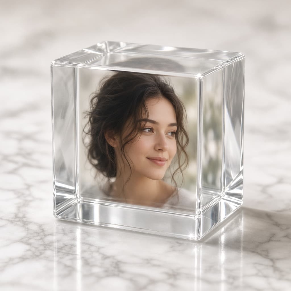 Crystal Photo Gift — personalized photo gift from PixiGift