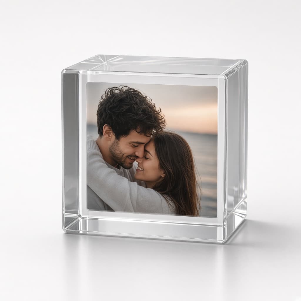 Square Crystal Photo